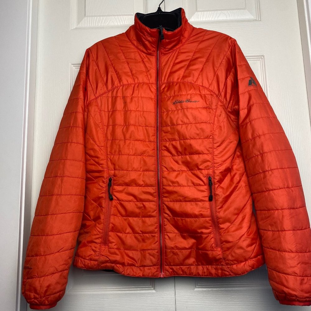 EDDIE BAUER First Ascent Light Puff or Mid Layer Reversible / Packable Jacket